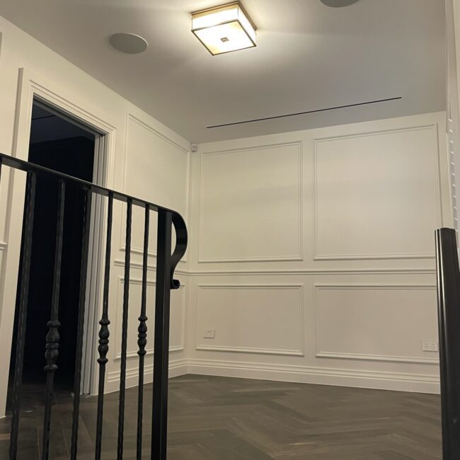 Origin Acoustics in ceiling speakers for Savant smart home