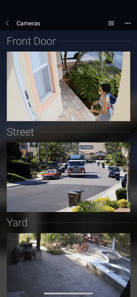 Home Security Cameras with phone monitoring app