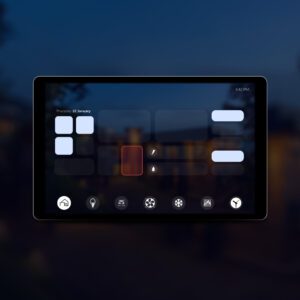 Background Images for smart homes iPad mockup