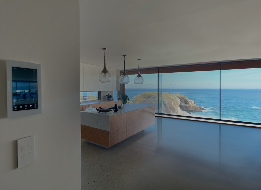 Savant Smart Home in luxury oceanfront property